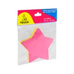 BLOCO AUTOADESIVO 526 NEON ESTRELA 76X76 C/100 FLS TN OFFICE