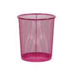 LIXEIRA METAL REDONDA 548 ROSA PINK 8 LTS TN OFFICE