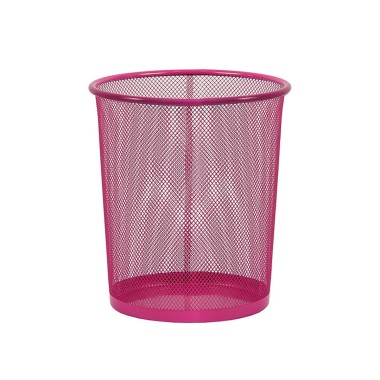 LIXEIRA METAL REDONDA 548 ROSA PINK 8 LTS TN OFFICE