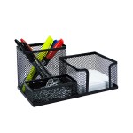 PORTA CANETA/CLIPS/LAPIS/LEMBRETE 507 ARAMADO PRETO TN OFFICE