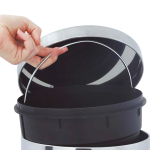 Lixeira Inox com Pedal Ágata 3L – Mor