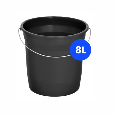 BALDE PLASTICO 8 LTS CVL