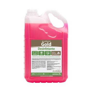 Desinfetante Gold Concentrado Lavanda Audax 5 Litros