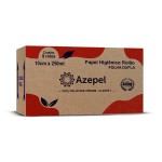 Papel Higiênico Institucional Folha Dupla100% Celulose 8x250m - Azepel