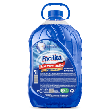 LAVA ROUPAS LIQUIDO FACILITA TRADICIONAL 5 LTS AUDAX