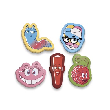 Borracha Decorada com Aroma Fini Leo&Leo