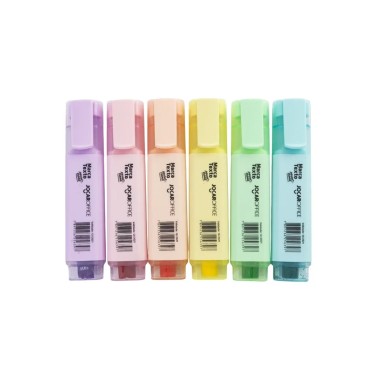 Marca-Texto Cores Pastel Trend Jocar Office Marca-Texto Cores Pastel Trend Jocar Office