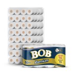 PAPEL HIGIENICO FOLHA DUPLA 4X16X30 MTS BOB