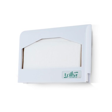 DISPENSER P/ PROTETOR DE ASSENTO SANITARIO BRANCO TRILHA
