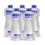 KIT 12 ALCOOL LIQUIDO 70° 1 LTS SULMAR