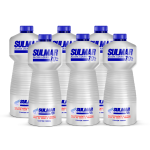 Kit 6 Alcool Líquido Bactericida 70° 1 Litro Sulmar