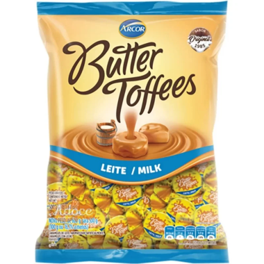 BALA BUTTER TOFFEES LEITE 400 GRS ARCOR