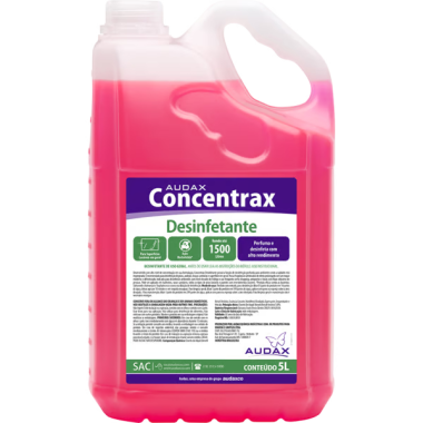 DESINFETANTE CONCENTRADO MAX FLORAL 5 LTS AUDAX