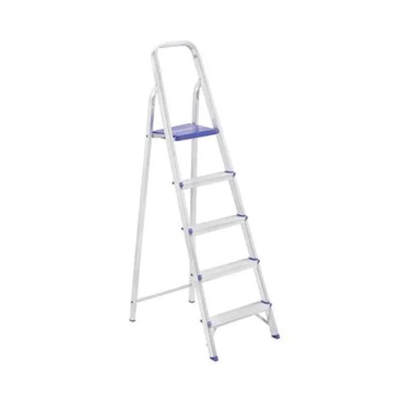 ESCADA DE ALUMINIO 5 DEGRAUS MOR