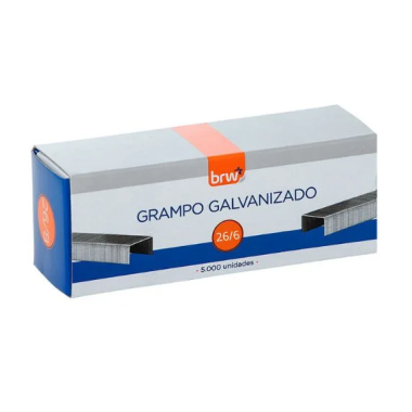 GRAMPO P/ GRAMPEADOR 26/6 C/5000 BRW
