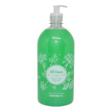 SABONETE LIQUIDO PUMP FRESCOR DA MANHA ALL CLEAN 1 LT AUDAX
