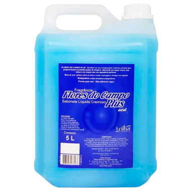 SABONETE LIQUIDO CREMOSO PLUS FLORES DO CAMPO 5 LTS TRILHA