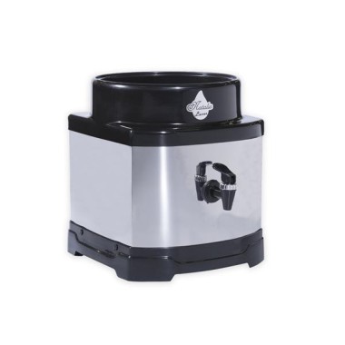 SUPORTE FILTRO INOX LUXUS PRETO NATALIA