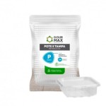 KIT POTE TAMPA RETANGULAR IDM RTG 350 ML C/24