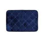 TAPETE SOFT ROMA 40X60 ELEGANCIA AZUL LE BIANCO