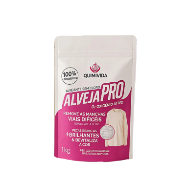 ALVEJANTE S/ CLORO EM PO ALVEJAPRO 1 KG QUIMIVIDA 