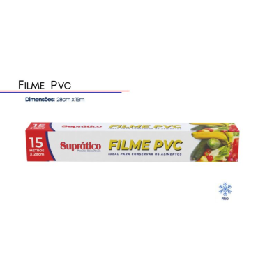 FILME DE PVC 28 X 15 MTS SUPRATICO