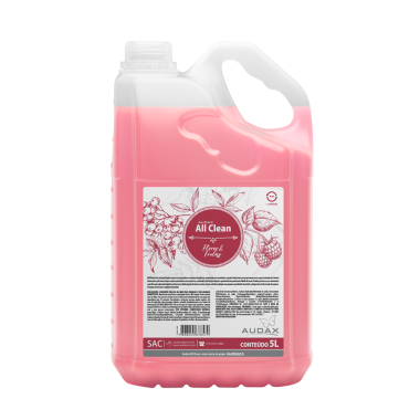 SABONETE LIQUIDO FLORES E FRUTAS ALL CLEAN 5 LTS AUDAX