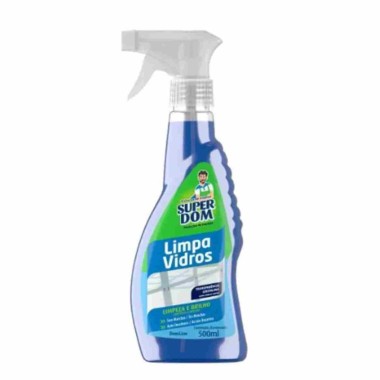 LIMPA VIDROS SUPER DOM C/GATILHO 500 ML DOMLINE