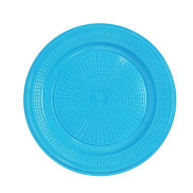 PRATO BOLO 15 CM BIO AZUL C/10 TRIK TRIK