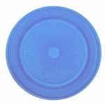 PRATO BOLO 15 CM BIO CRYSTAL NEON AZUL C/10 TRIK TRIK