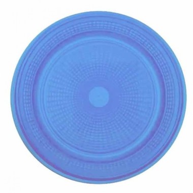 PRATO BOLO 15 CM BIO CRYSTAL NEON AZUL C/10 TRIK TRIK