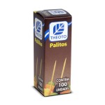 PALITO DE DENTE MADEIRA C/100 UN THEOTO