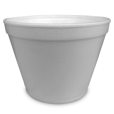 Pote termico de isopor 480 ml baixo c/20 Pote termico de isopor 480 ml baixo c/20