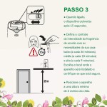 Odorizador de ambientes bom ar air wick freshmatic toque de algodão 250 ml