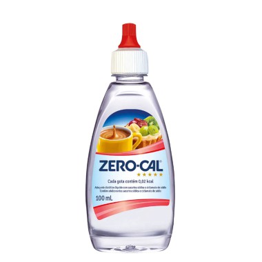 ADOCANTE ZERO CAL LIQUIDO SACARINA 100 ML