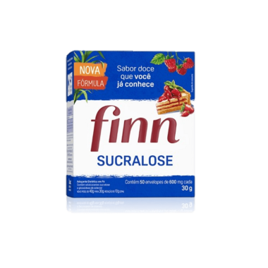 Adoçante pó sucralose sache finn 600 mg c/50 Adoçante pó sucralose sache finn 600 mg c/50