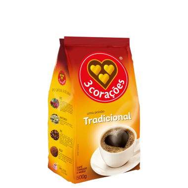 Cafe tres coracoes 500 grs