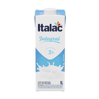 Leite Integral Italac - 1L