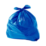 Saco de lixo 100 lts azul tp c/100