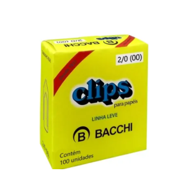Clips galvanizado 2/0 c/100 Clips galvanizado 2/0 c/100