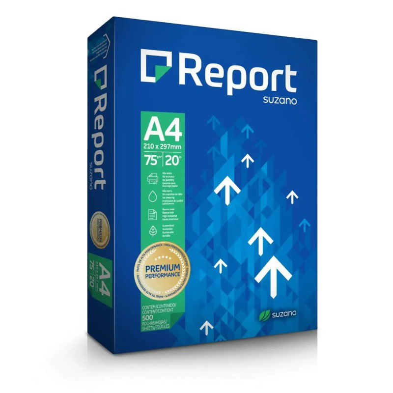 PAPEL SULFITE REPORT A4 500 FLS PAPEL SULFITE REPORT A4 500 FLS