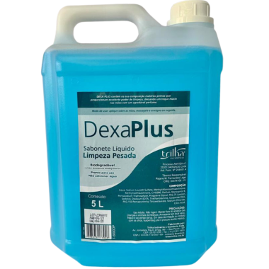 Sabonete liquido desengraxante dexa plus trilha 5 l Sabonete liquido desengraxante dexa plus trilha 5 l