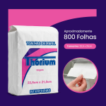 Papel Toalha Interfolha 100% Celulose 22,5x21 Thorium – Extra Branco e Super Absorvente