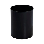 Lixeira plastica redonda preta jsn 12 litros 29 cm