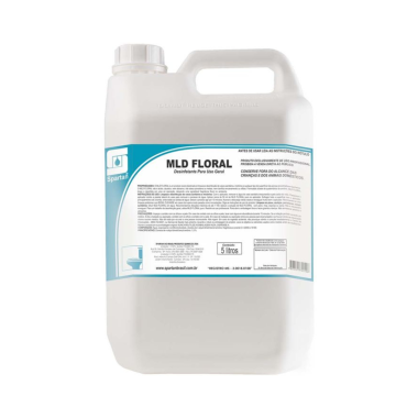 Desinfetante mld floral concentrado spartan 5 lts