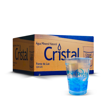 AGUA MINERAL CRISTAL COPO 48X200 ML