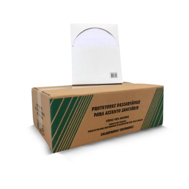 Protetor de Assento Sanitário Disk Art Grande - 86 Folhas Protetor de Assento Sanitário Disk Art Grande - 86 Folhas