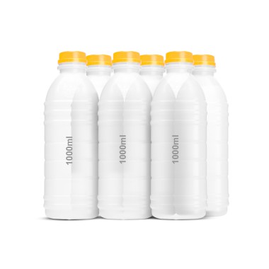 Garrafa Plástica Descartável 1 Litro - Pacote com 5 unidades Garrafa Plástica Descartável 1 Litro - Pacote com 5 unidades