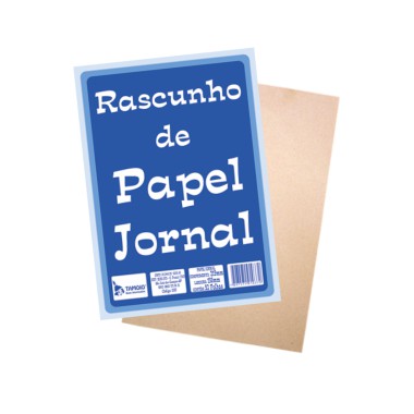 Rascunho jornal tamoio c/50 folhas Rascunho jornal tamoio c/50 folhas