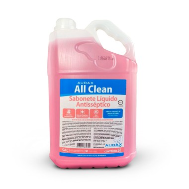 Sabonete líquido all clean antisséptico audax - 5l Sabonete líquido all clean antisséptico audax - 5l